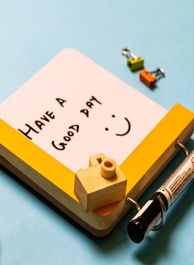 IVEI Utility Fridge Magnet with a Dry Erase Board - Budget Gifts - Unique Ideas - whiteboard (Camera, Yellow) - Image 2